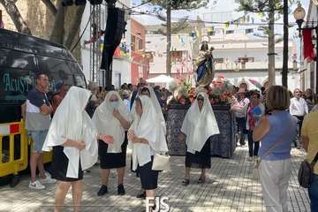 Telde rinde tributo a San Lorenzo en la capital grancanaria/Francisco Javier Santana.